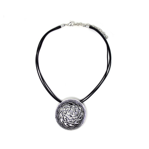 Spiral Circle Necklace